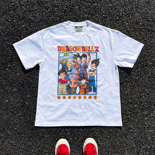 王有病工作室 重磅260G！DragonBall七龙珠周边tee短袖t恤情侣装