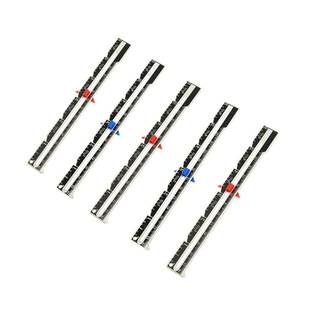 铝制缝份定边尺 手工diy尺子缝纫拼布尺加厚定位量纽扣边距