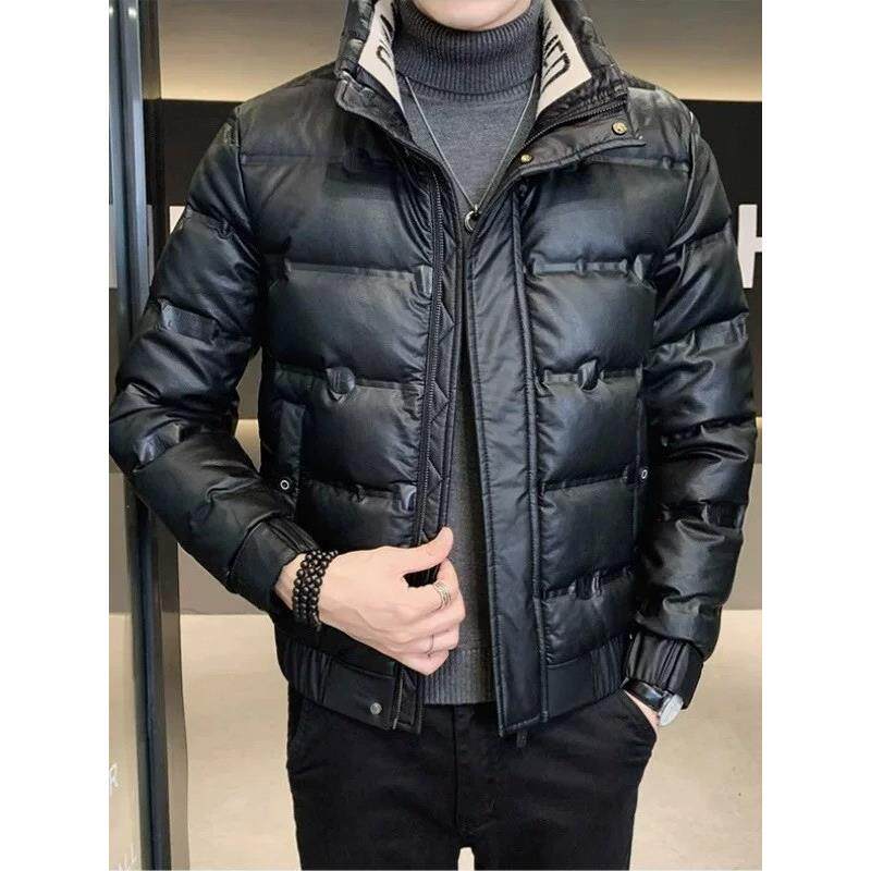 羽绒服男冬季轻薄短款潮