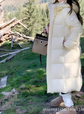 轻奢鹅绒女士羽绒服加厚