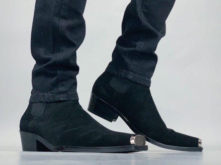 Chelsea Boots for Men: 2025 Stylish Shiny Leather - Taobao product photo 3
