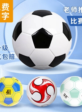 正品足球儿童中小学生4号中考5号成人比赛训练3号幼儿园软皮足球