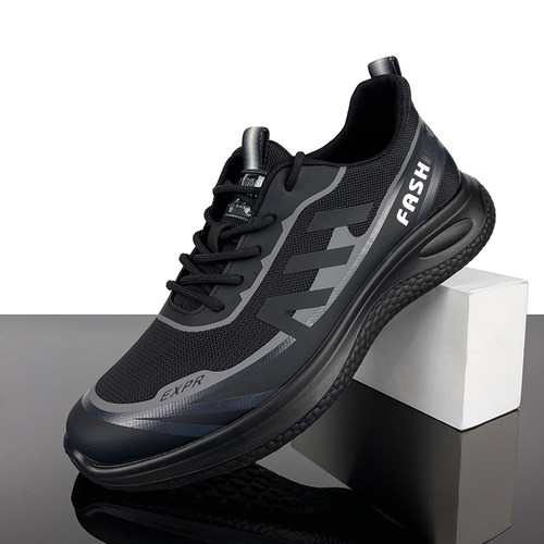 2024夏季新款飞织网面运动鞋男鞋