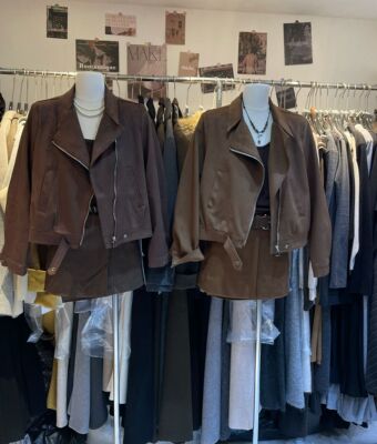 2025秋季新款时尚气质百搭显瘦麂皮绒机车服短款外套女夹克上衣