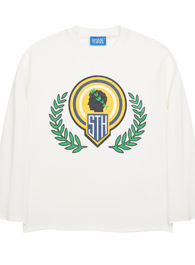 SOMETHING by COC CUBE“NERD”学院印花TEE