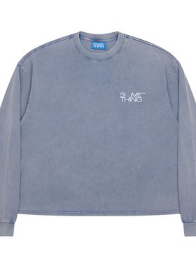 SOMETHING by COC CUBE洗水LOGO印花TEE