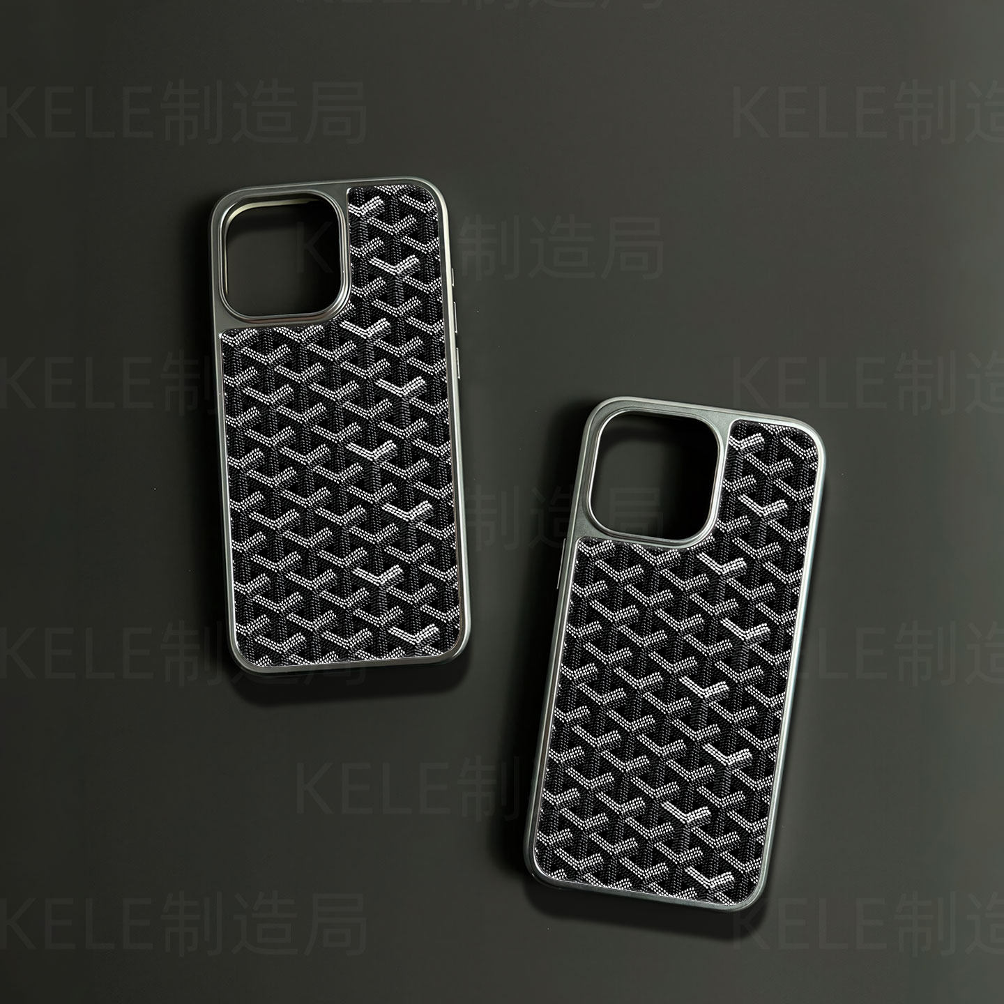 黑白锯齿纹电镀玻璃黑框磨砂手机壳适用苹果iphone17promax华为小米15ULTRA小米15PROVIVOX200PROMINI小米14U,3C数码配件,手机保护套/壳,淘宝优惠券,粉丝福利购,淘宝优惠卷