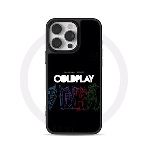 酷玩乐队大孔黑框玻璃磨砂磁吸碳纤纹手机壳适用苹果iphone17promax华为P60PROP70ULTRA小众个性MATE50PRO