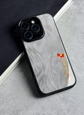 苹果17promax马年诸事皆顺h玻璃手机壳马年新年祝福有钱适用苹果华为荣耀400PROVIVOY300PRO一加ACE6红米K80P