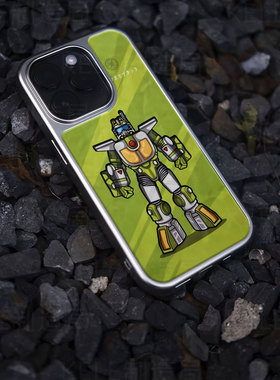 绿色机甲电镀玻璃黑框磨砂手机壳适用苹果iphone17promax华为华为PURA80PROPLUSOPPORENO12小米15ULTRA华为P6