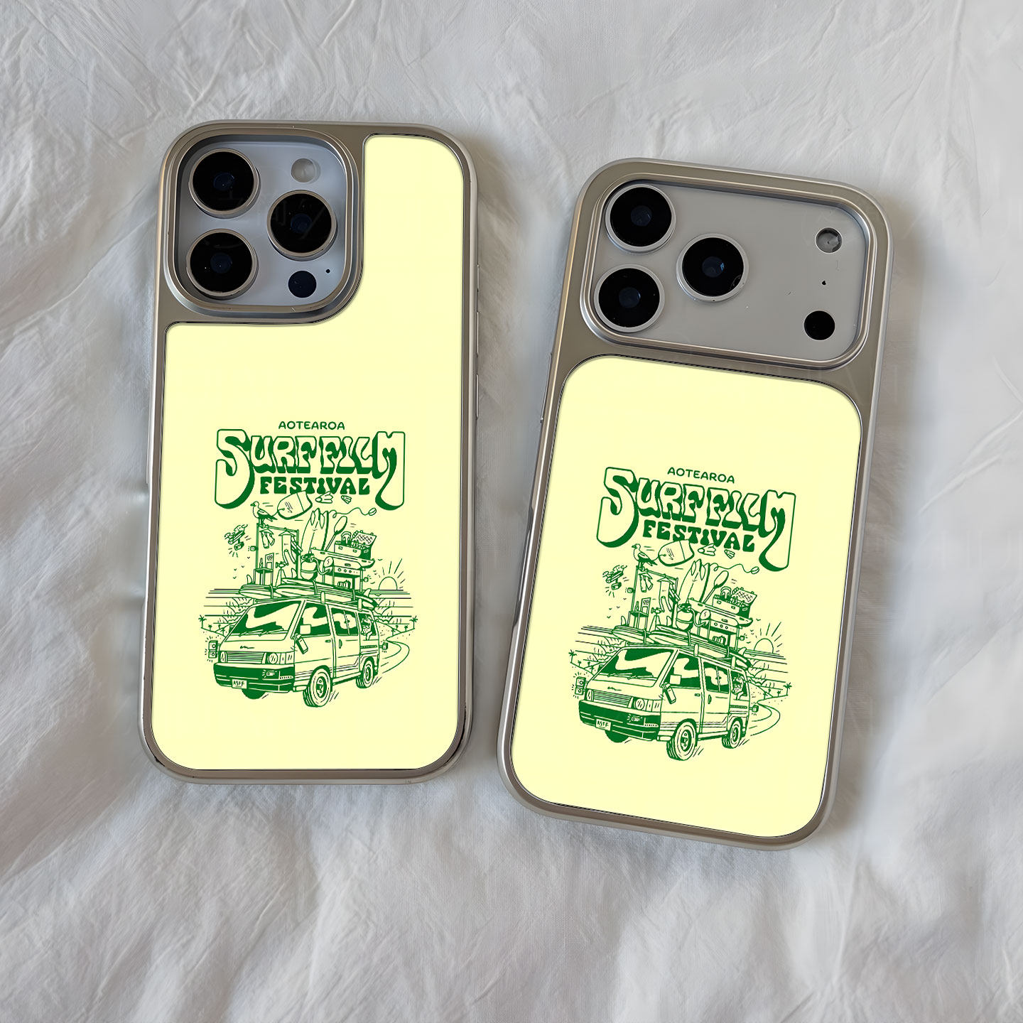 冲浪电影节车大孔电镀黑框磨砂磁吸碳纤纹手机壳适用苹果iphone17promax华为15/16PLUS小众个性小米14PRO