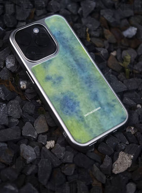 水彩晕染电镀玻璃黑框磨砂手机壳适用苹果iphone17promax华为小米17PROMAX华为PURA70PROPLUS华为MATE70PROPL