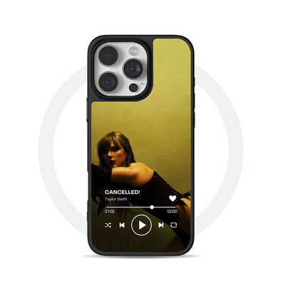 霉霉音乐大孔黑框玻璃磨砂磁吸碳纤纹手机壳适用苹果iphone17promax华为全包按键小米17PROMAXP60PROP70ULTRA