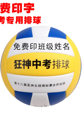免费印字狂神排球中考专用