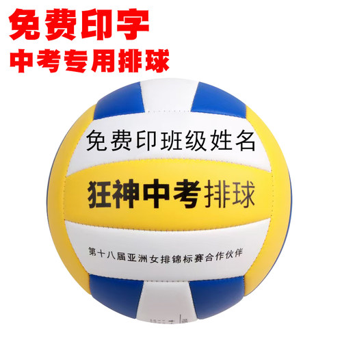 免费印字狂神排球中考专用