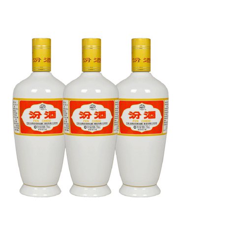 53度瓷瓶汾酒750ml三瓶