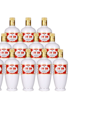 汾酒53度375ml*12瓶整箱瓷瓶山西杏花村清香型高度白酒
