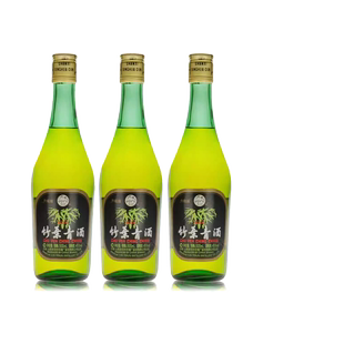 2018-2019年竹叶青酒45度玻璃瓶500ml*3瓶山西杏花村汾酒露酒白酒
