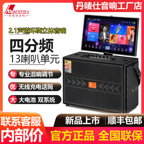 丹唛仕户外K歌带声卡广场舞音响