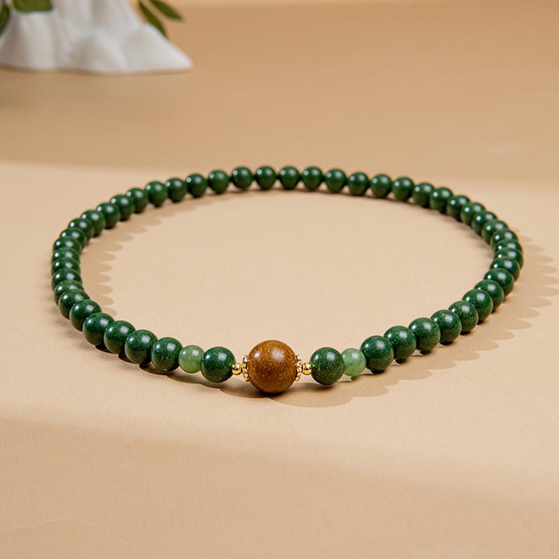 吉祥】正品梦灵中药香珠手串女款高级感水晶和田玉合香珠108颗手