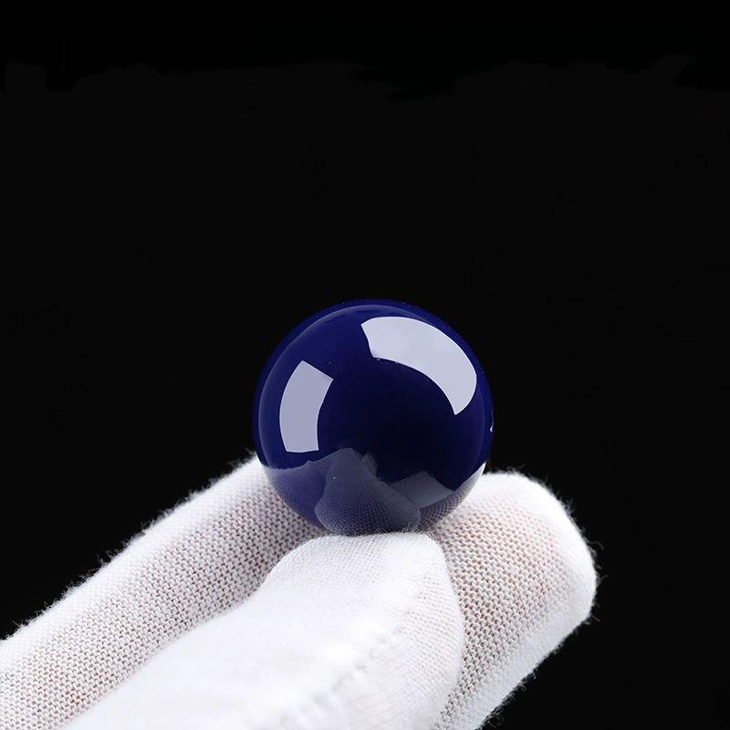 原矿保真老矿料帝王青金石散珠圆珠金刚星月菩提佛珠手链配饰