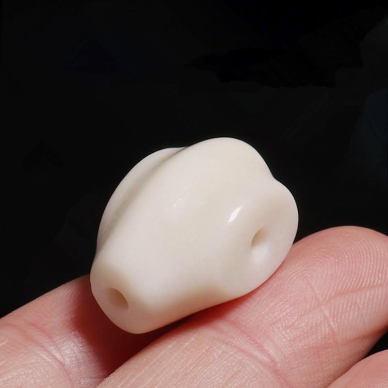 鹿角三通鲨鱼背一体碑石佛头三通星月金刚百香籽108手串配饰配件