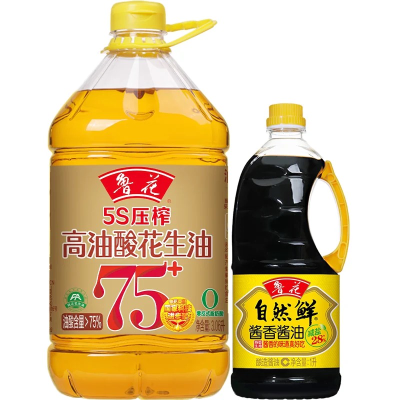 直营高油酸鲁花花生油图片