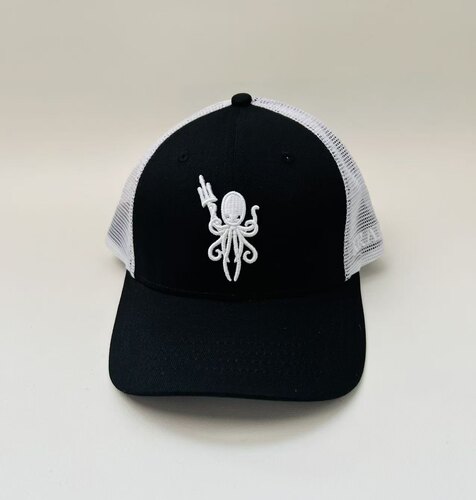 KRAKEN SPORTS克拉肯章鱼卡车网帽 户外硬顶刺绣棒球帽男女遮阳帽