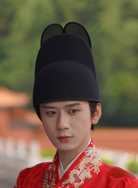 乌衣巷翼善冠明制汉服帽子男明代官帽锦衣卫首服乌纱帽变形易恢复
