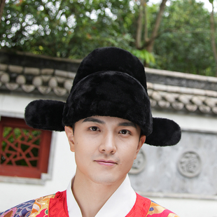 乌衣巷加绒明制乌纱帽汉服帽子男古风保暖首服明代官帽