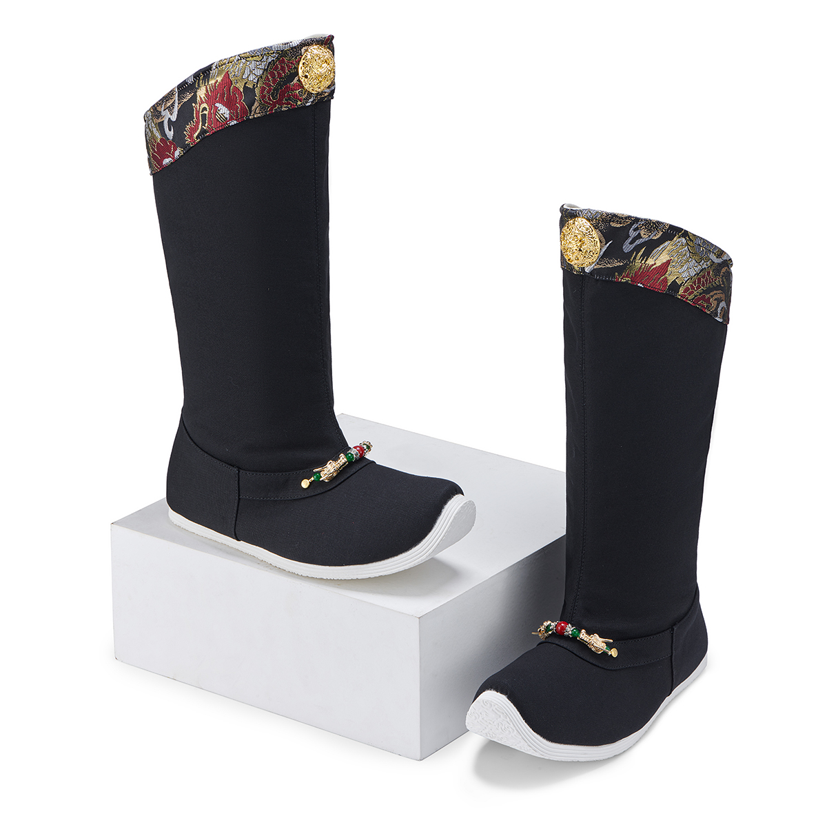 立體裝飾漢服皂靴烏衣巷龍步青云