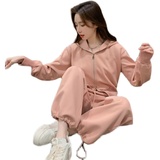 2023新款粉色运动套装092-2308，女装运动套装，浙宝092