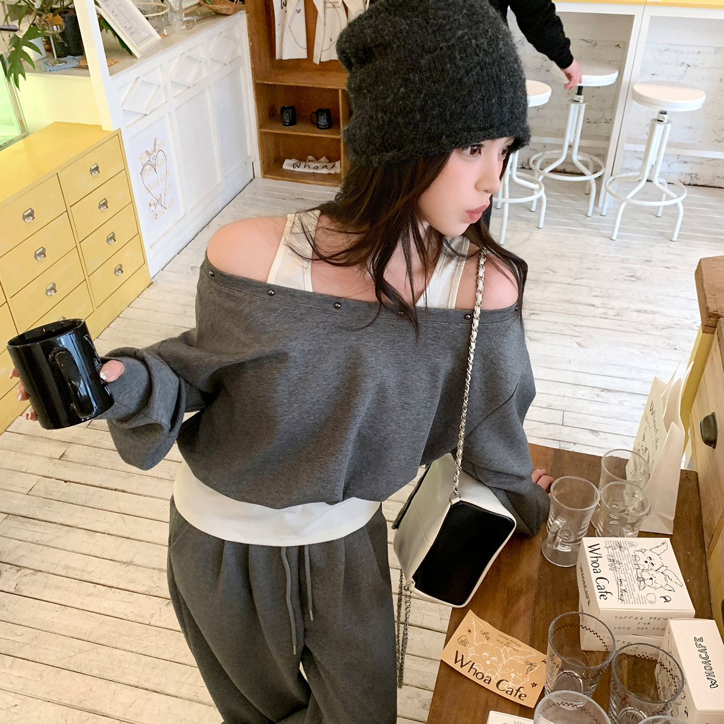 现货092-2603铆钉套装P175控288，女装运动套装，浙宝092