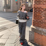 现货092-2603铆钉套装P175控288，女装运动套装，浙宝092