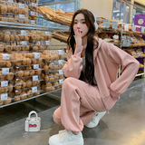 2023新款粉色运动套装092-2308，女装运动套装，浙宝092