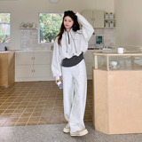 现货092-2602浅灰休闲套装P175控288，女装运动套装，浙宝092