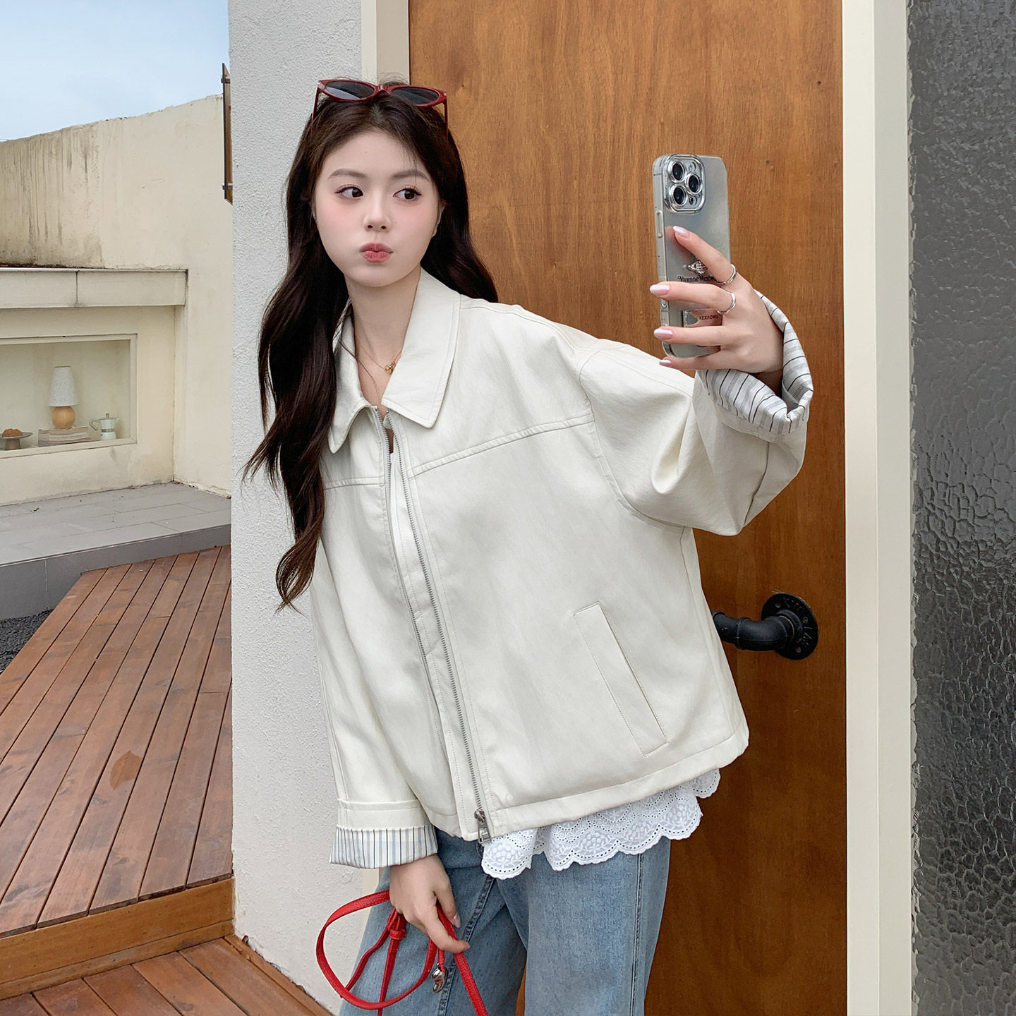 现货蛋白PU皮衣B092-2606-P145-K238,女装短外套,浙宝092