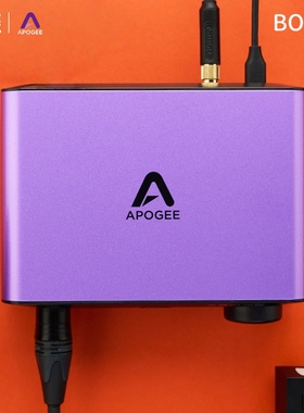 【叉烧网】现货Apogee BOOM 专业声卡接口 录音直播 K歌 音频接口