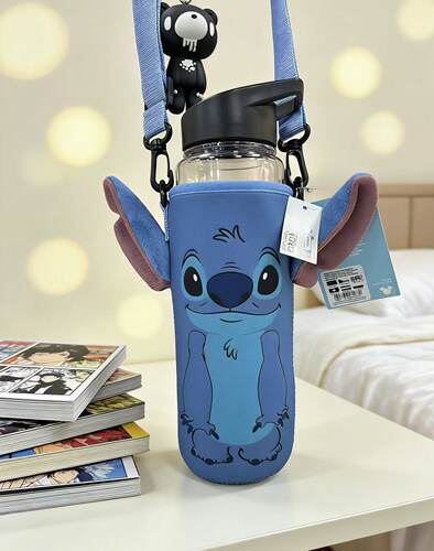 史迪仔正品新款欧美正品杯套潜水料杯套 模特杯大小18cm高7cm直径