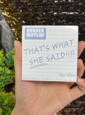 办公室纸张便签本美剧THE OFFICE办公室故事便签本