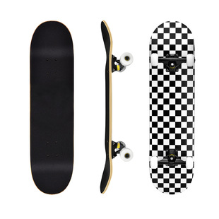 31寸枫木凹板skateboard四轮滑板专业初学者公路成人双翘儿童滑板