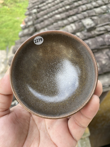 丞相龙窑柴烧建盏平口口径8.4cm高3.5cm重量108g容量80cc