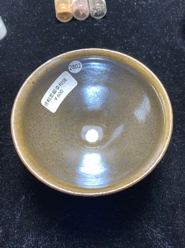 丞相龙窑柴烧建盏主人杯 金口玉贝 束口口径9.3cm高5.8cm重量177g