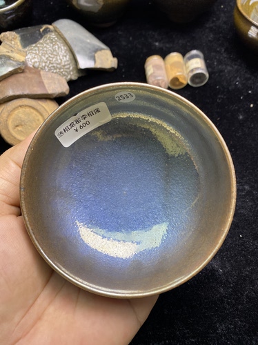丞相龙窑柴烧建盏茶杯禅定口径9.5cm高4.5cm重量165g容量150cc
