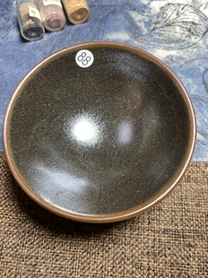 丞相龙窑柴烧建盏平口口径9.3cm高4.3cm重量174g容量100cc