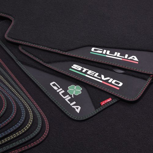丝绒罗密欧stelvio朱丽叶脚垫