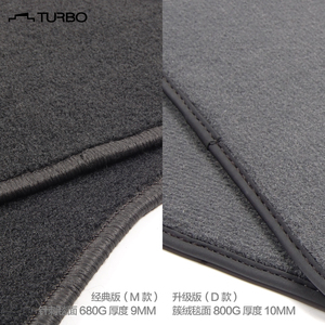 促Turbo后备箱垫适用奥迪A1A3A4LA5 RS5 A6L S6A7 A8LQ3Q5Q7allro