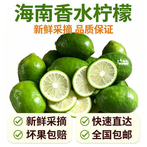 新鲜广东香水子弹头手打柠檬茶
