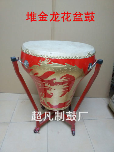 厂家直销花盆鼓牛皮鼓龙鼓彩绘鼓
