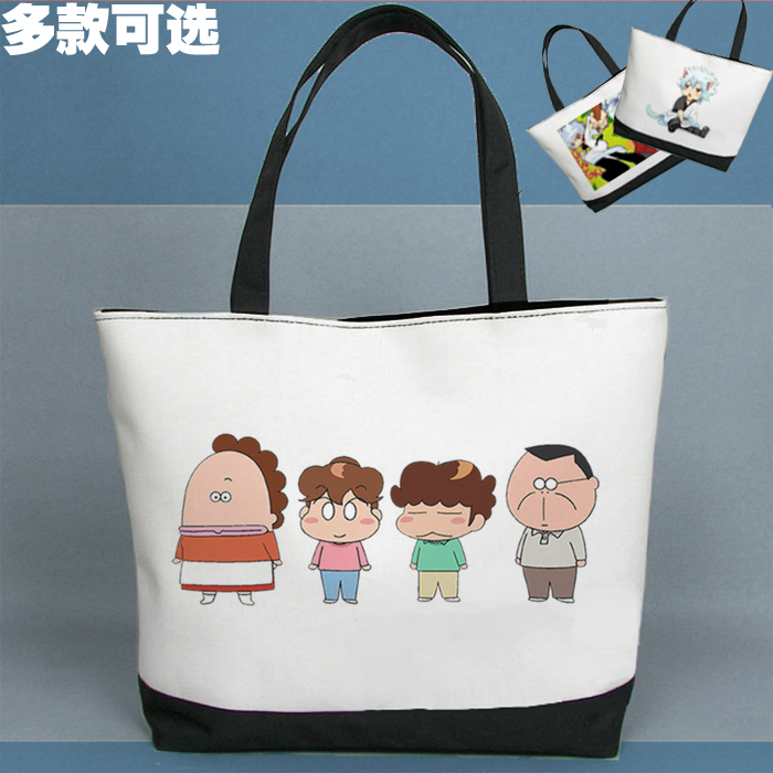 帆布包单肩包拎包休闲包我们这一家花妈橘子柚子立花蜜柑立花柚彦